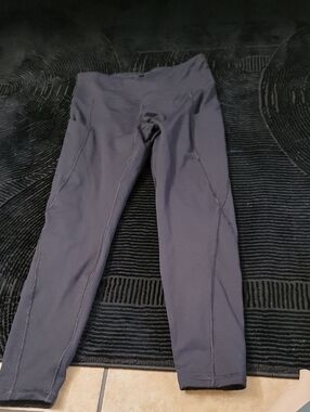 Black High-Waist Athletic Leggings